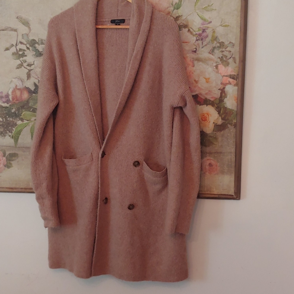 Long Jcrew Sweater Cardigan